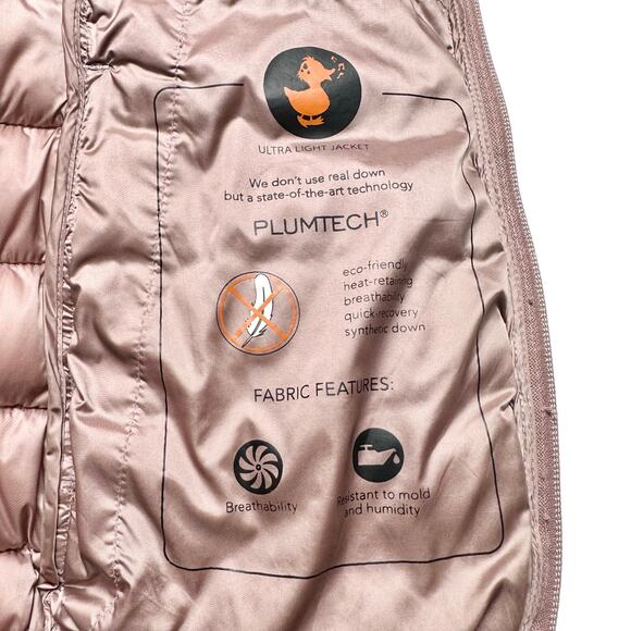 Save The Duck | Women | Alexis Pink Ultra Light Animal Free Puffer Jacket | XL - Picture 11 of 16